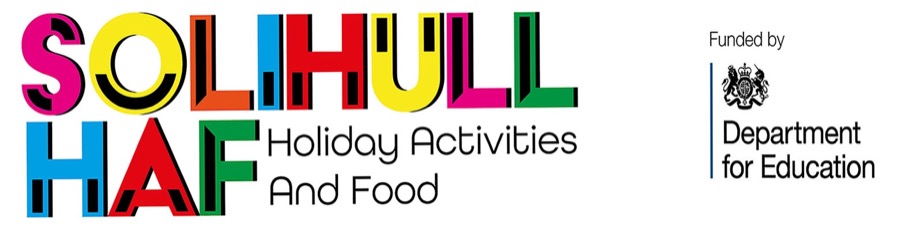 Solihull Holiday Activities and Food programme, funded by the Department for Education